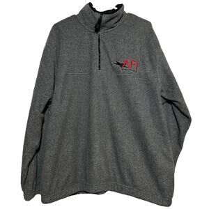 Colorado Timberline AFI 1/2 Zip Fleece Pullover American Film Institute Gray L